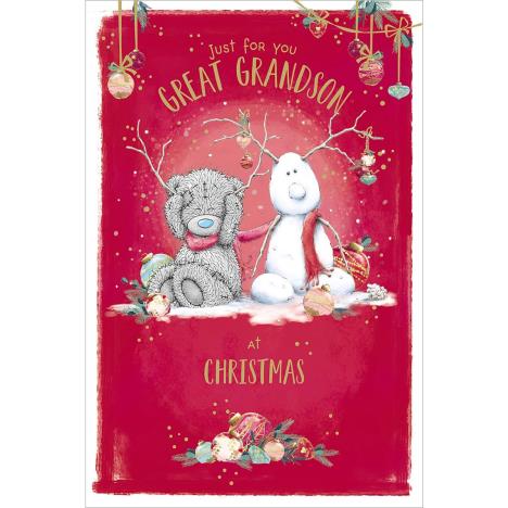 Great Grandson Me to You Bear Christmas Card £1.89